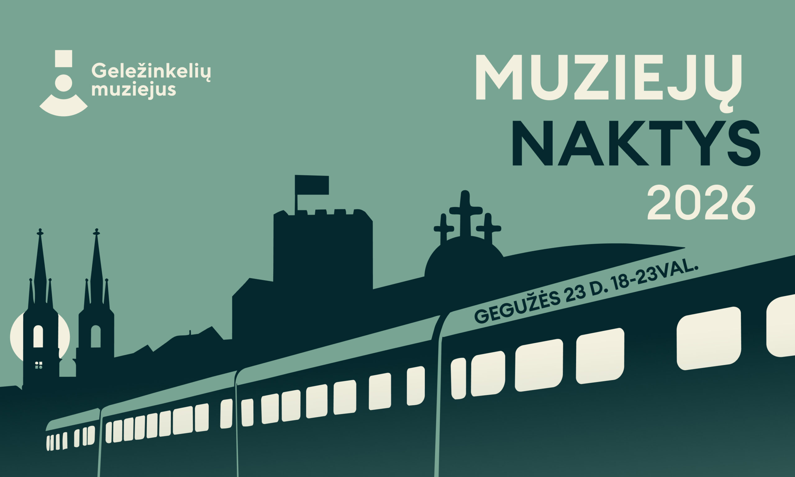 Muziejų naktis Geležinkelių muziejuje