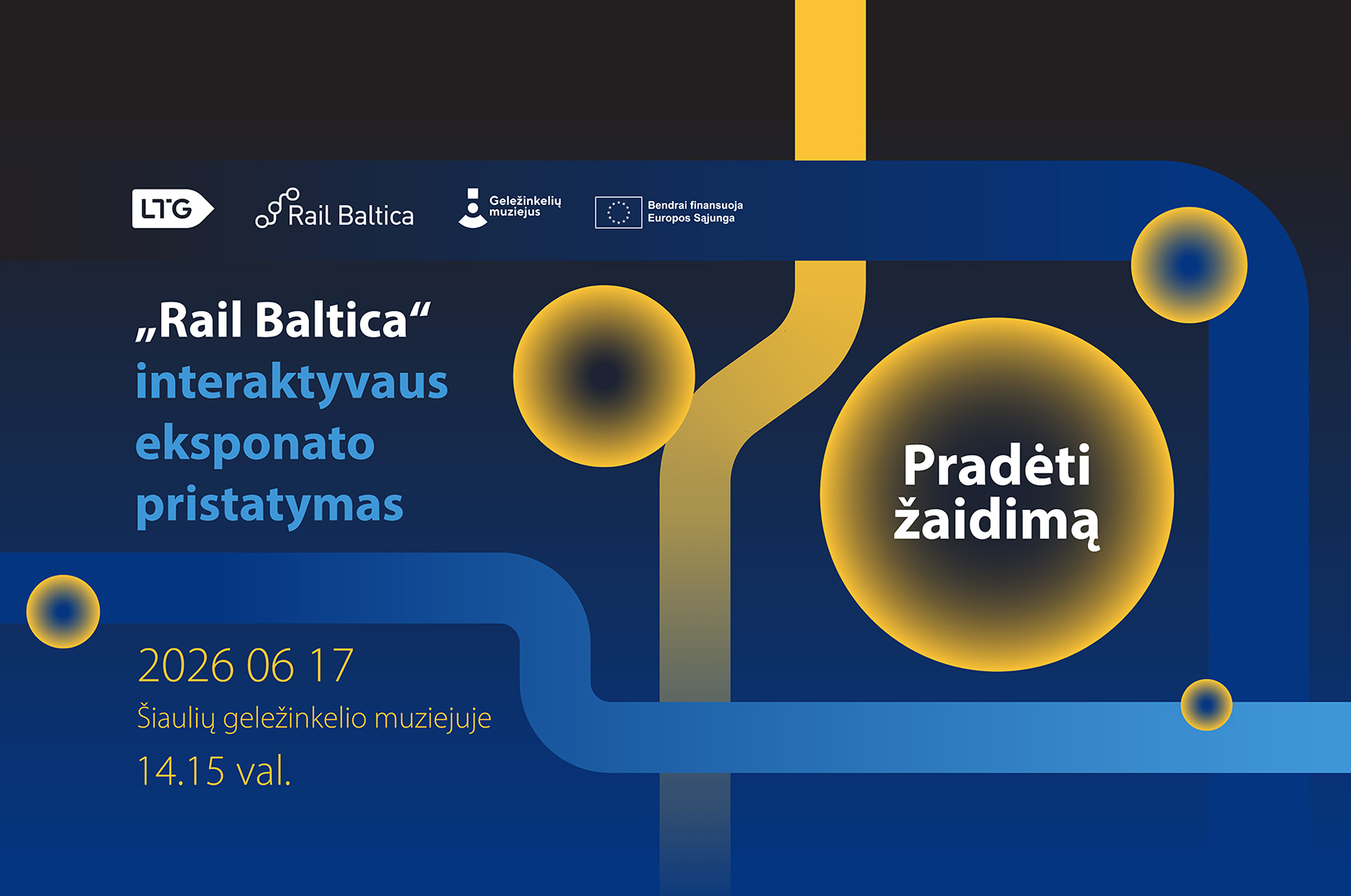 "Rail Baltica" interaktyvaus eksponato pristatymas